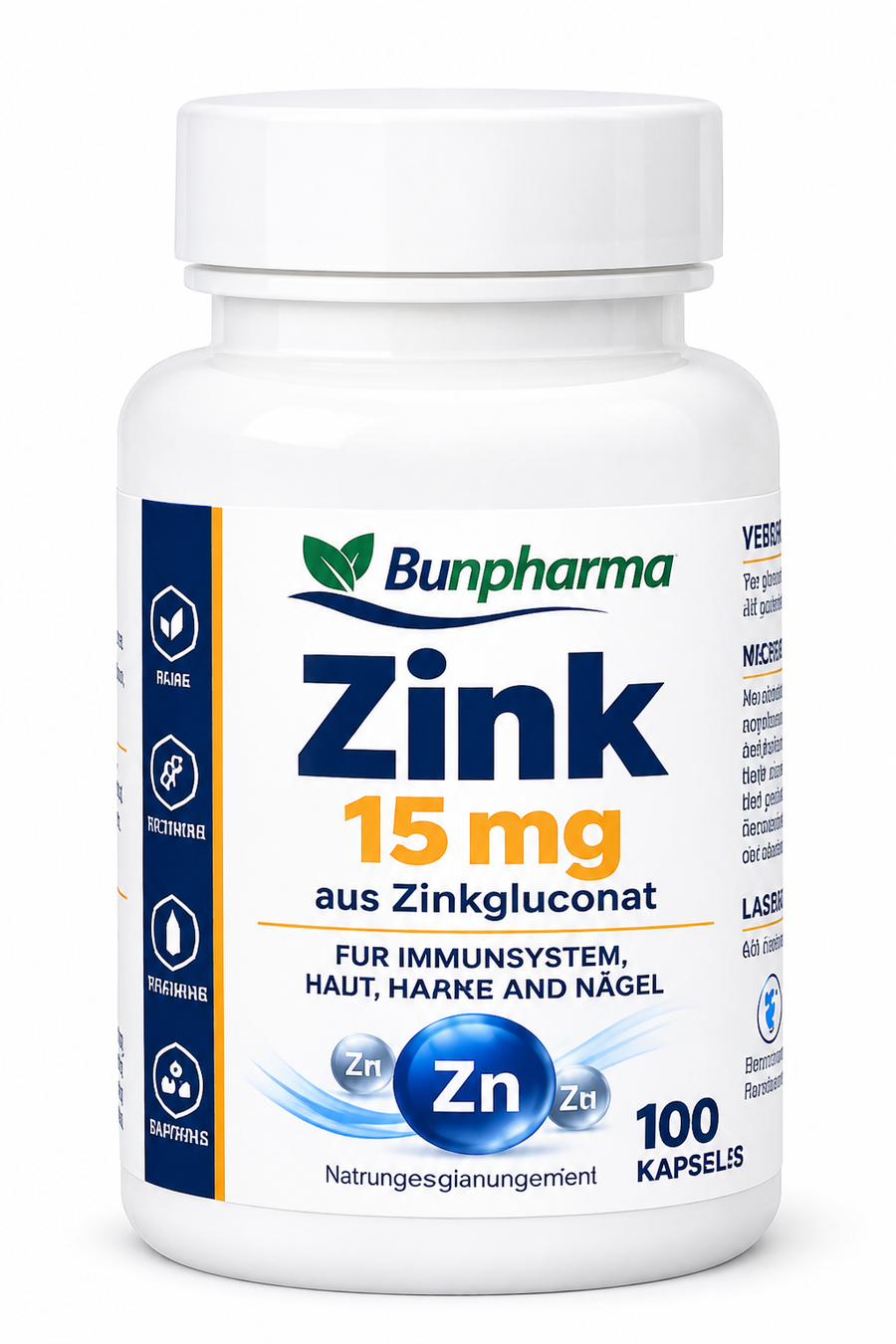 Zink 15 mg _ Zinkgluconat