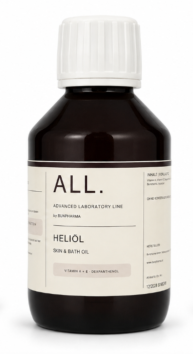 ALL. HELIÖL – Intensiv pflegendes Haut- &amp; Badeöl 200 ml