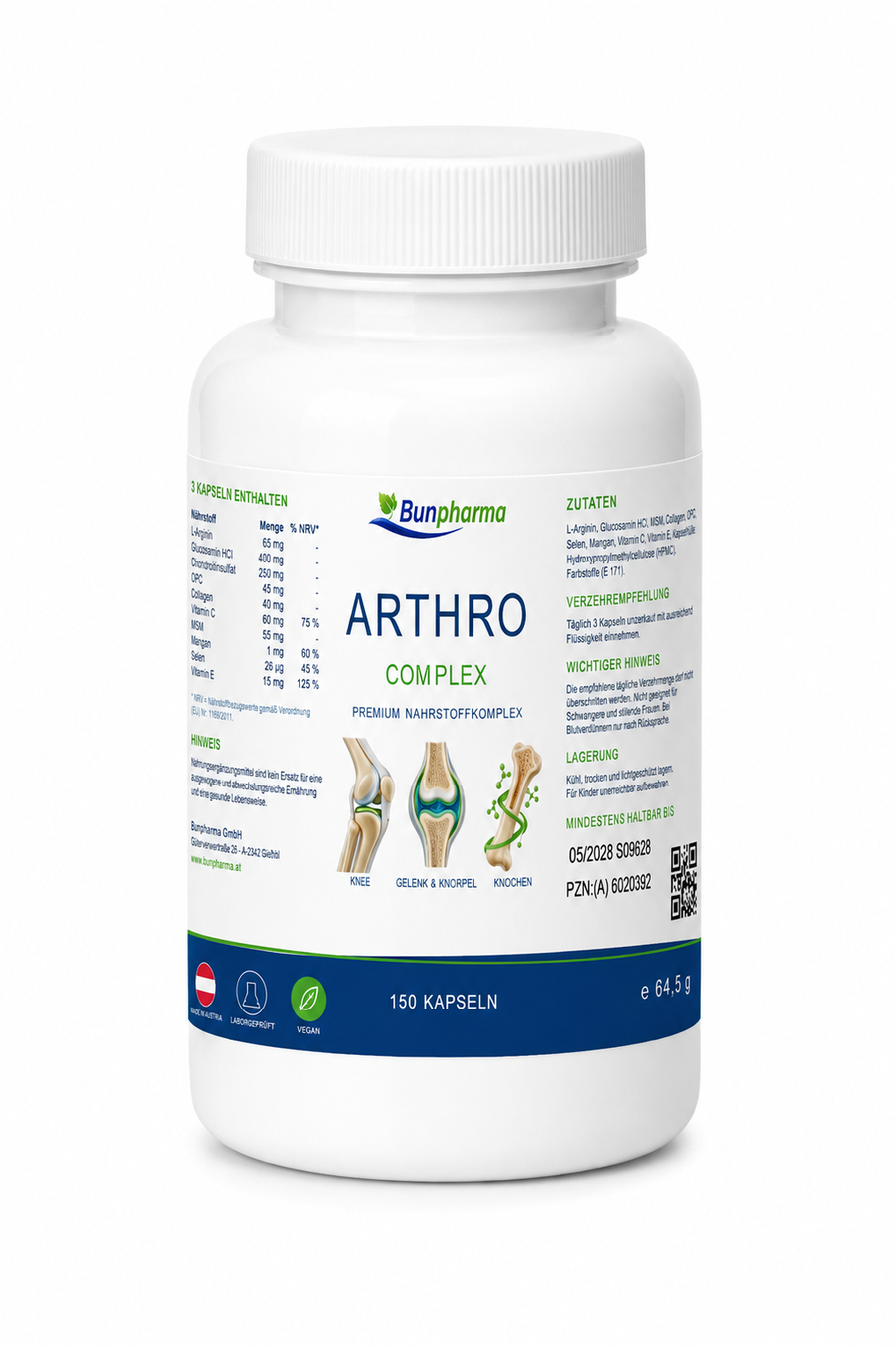 ARTHRO COMPLEX – 150 Kapseln
