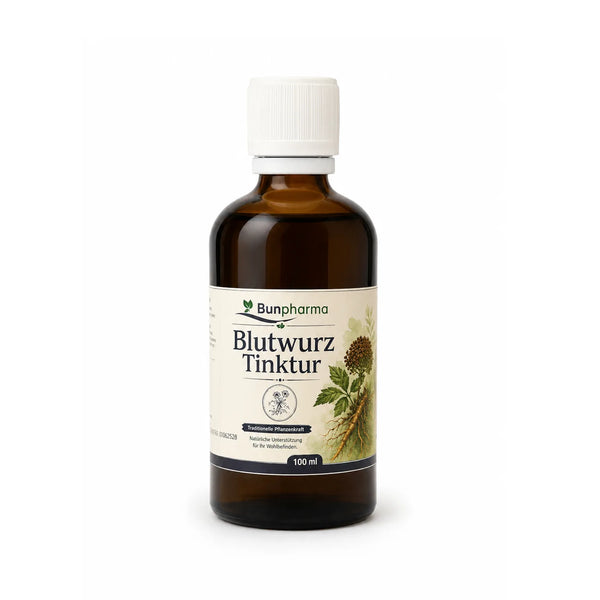 Blutwurz Tinktur – traditionelle Pflanzenkraft 100 ml