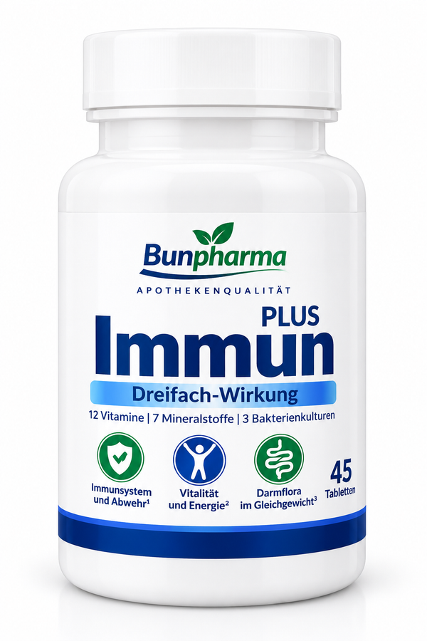 Immun PLUS – Vitamine, Mineralstoffe &  Mikronährstoffe