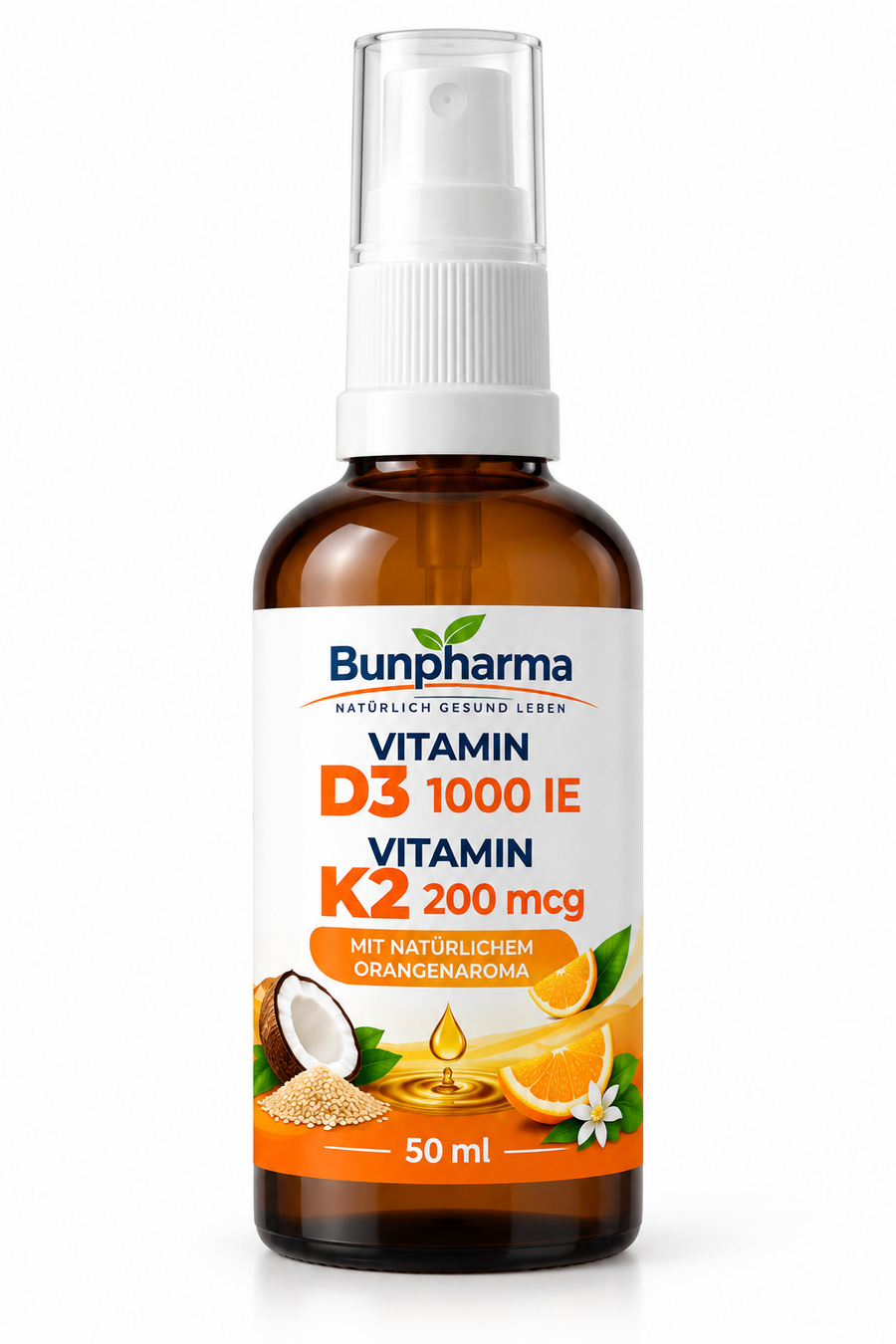 Vitamin D3 1000 IE + Vitamin K2 200 µg