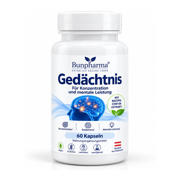 Gedächtnis – Bacopa + Phosphatidylserin